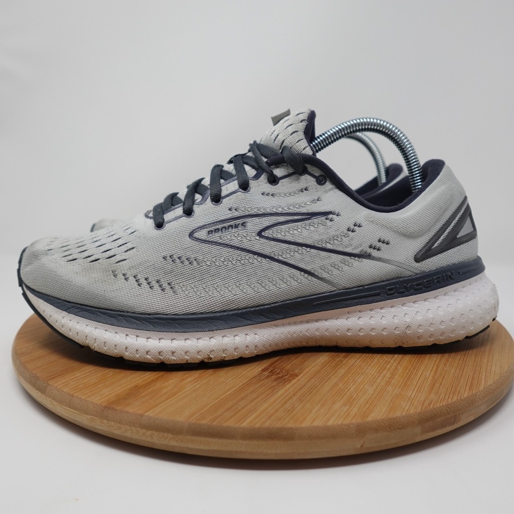Brooks Glycerin 19 Womens Running Shoes Sneakers Size 11 B Grey Pink 1203431B110 - Picture 7 of 12